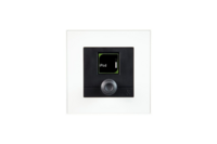 MUSIC SOURCE SELECTION, LEVEL CONTROL, OR PRESET RECALL, PUSH N TURN ROTARY + LCD DISPLAY